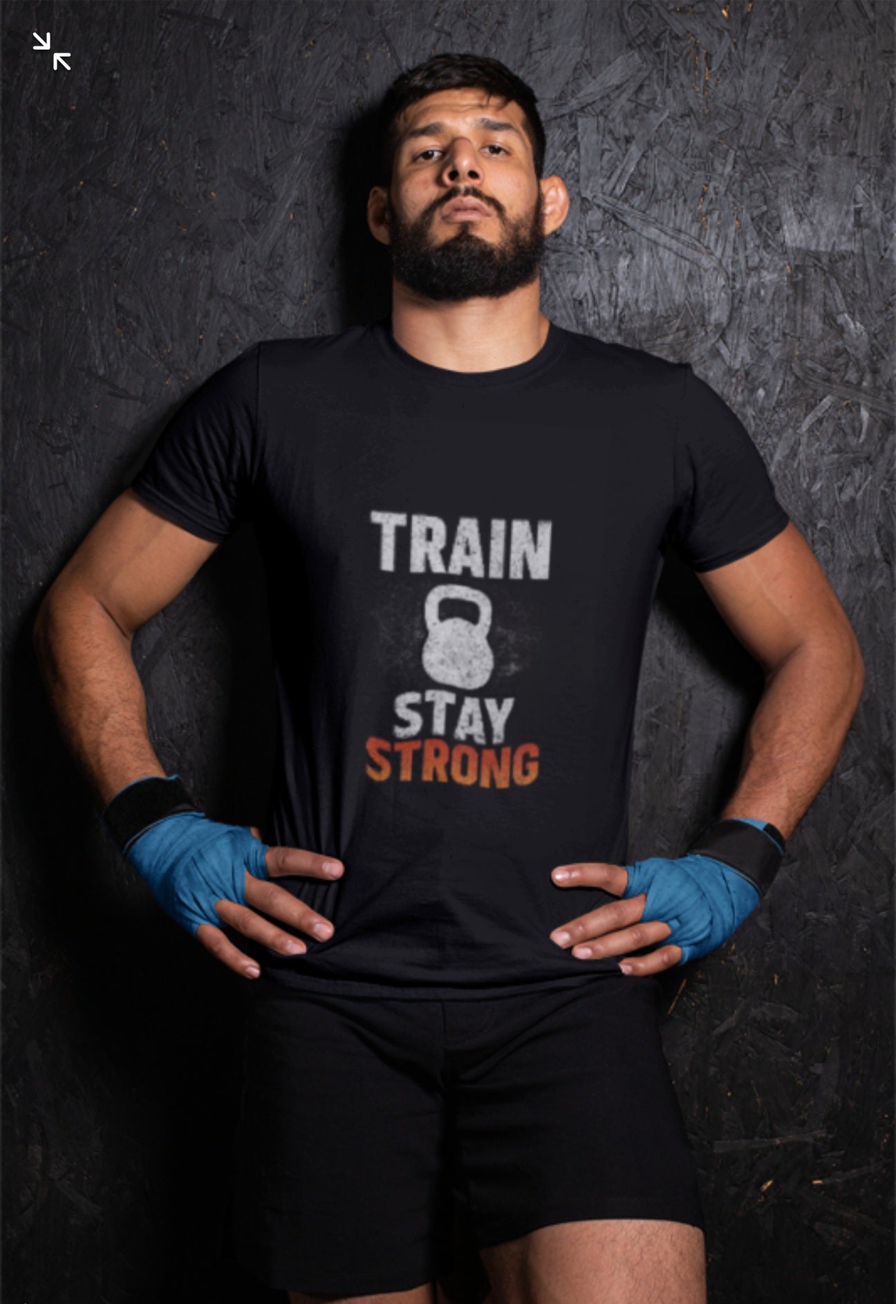 Armaks Official Men’s 240 GSM Performance Workout T-Shirt – Train Hard Edition