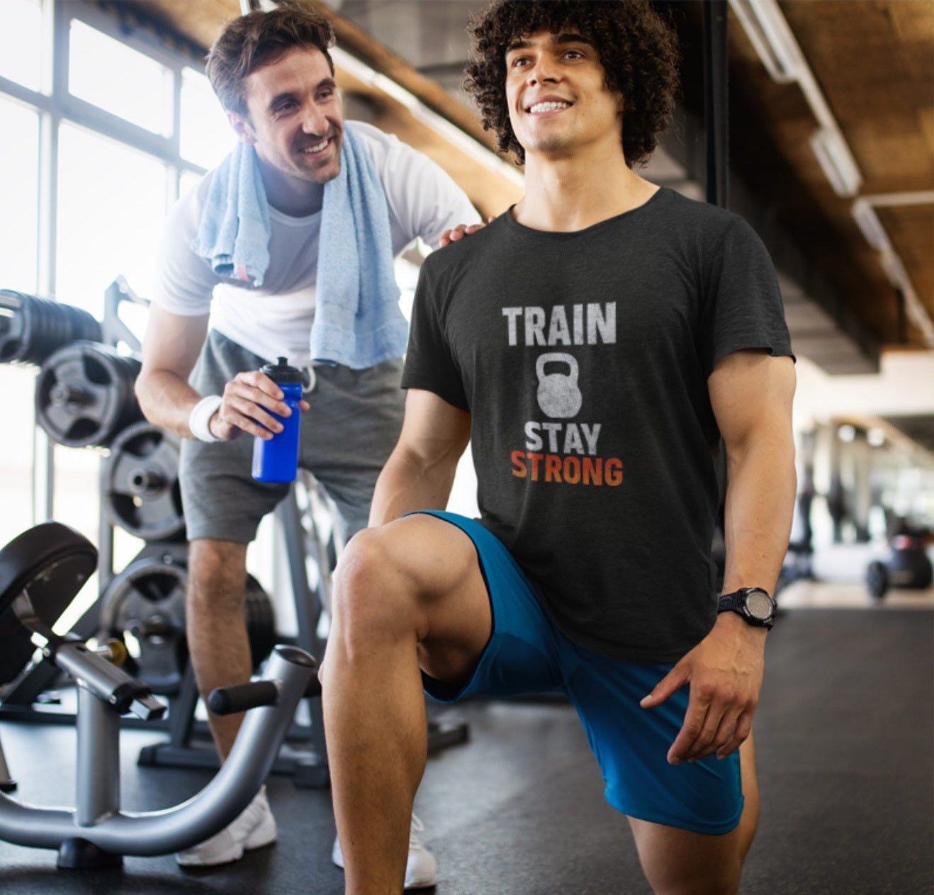 Armaks Official Men’s 240 GSM Performance Workout T-Shirt – Train Hard Edition