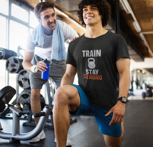 Armaks Official Men’s 240 GSM Performance Workout T-Shirt – Train Hard Edition